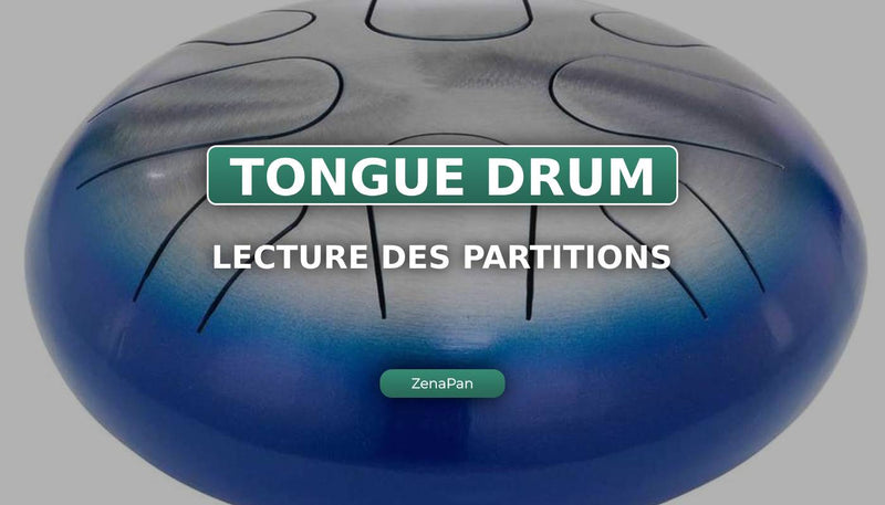 ¿Cómo leer bien las Partituras de Tongue Drum?